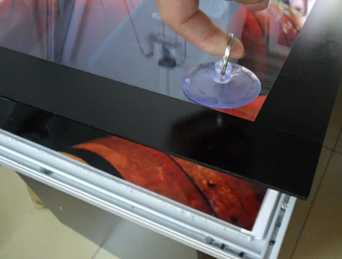 Настенное крепление для рекламы магнитный светодиодный лайтбокс/светодиодный