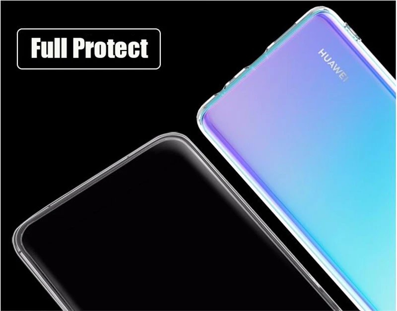 Ультратонкий чехол для huawei P30 Pro P20 Lite Y9Prime PSmart Z, чехол, мягкая прозрачная задняя крышка из ТПУ для Honor 30 20 10 Lite 10i 20i