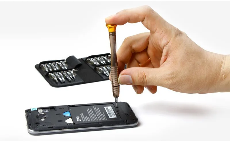 PEGASI 25 в 1 прецизионный QPtools Набор отверток бумажник часы ноутбук IPhone samsung смартфон ремонт демонтаж мульти инструменты
