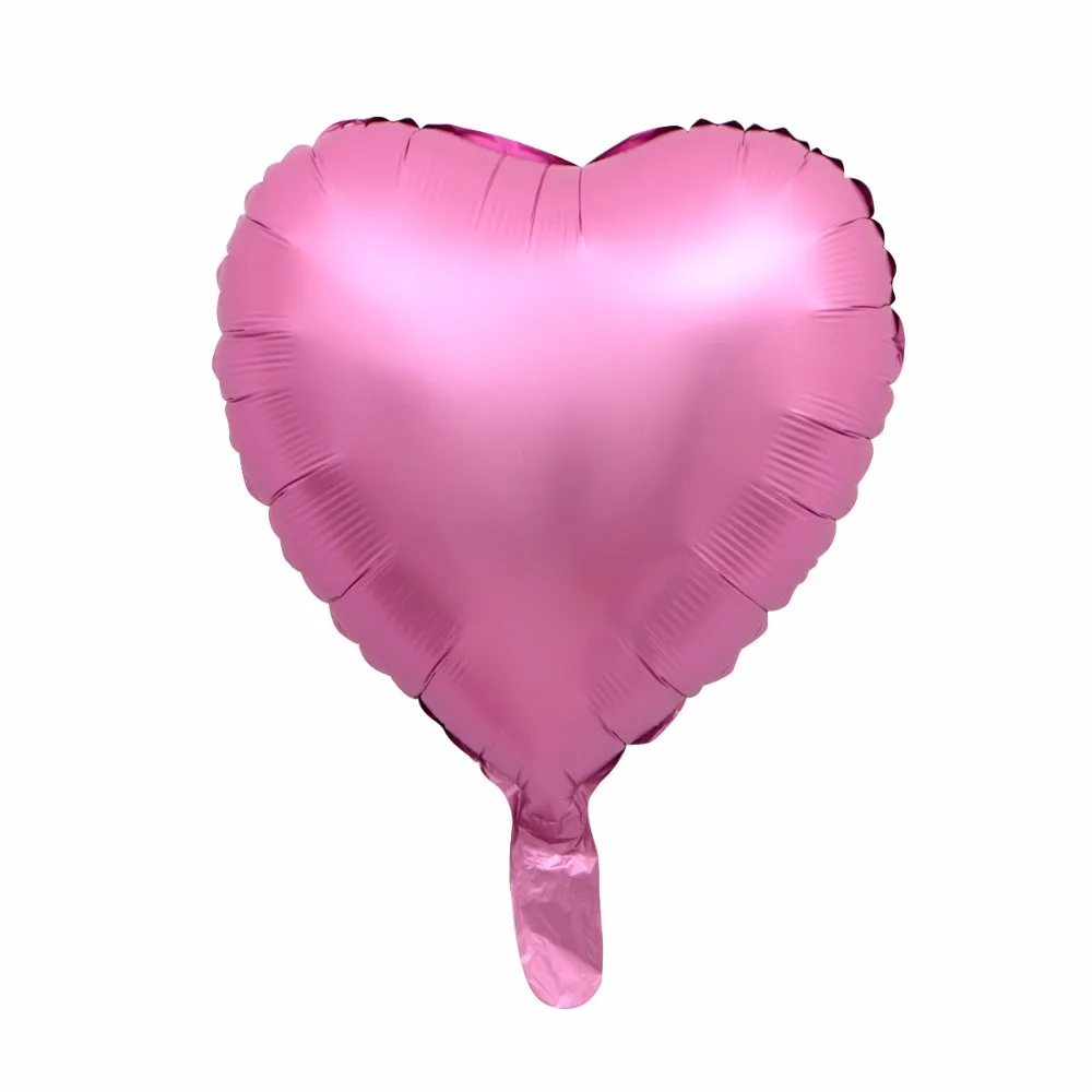 50 шт./лот 18 дюймовые металлические хромированные круглые матовые гелиевые шарики