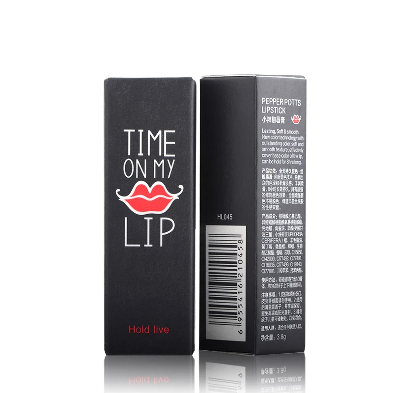 Удерживающий LIVE Профессиональный макияж губ 20 видов цветов опционально губная