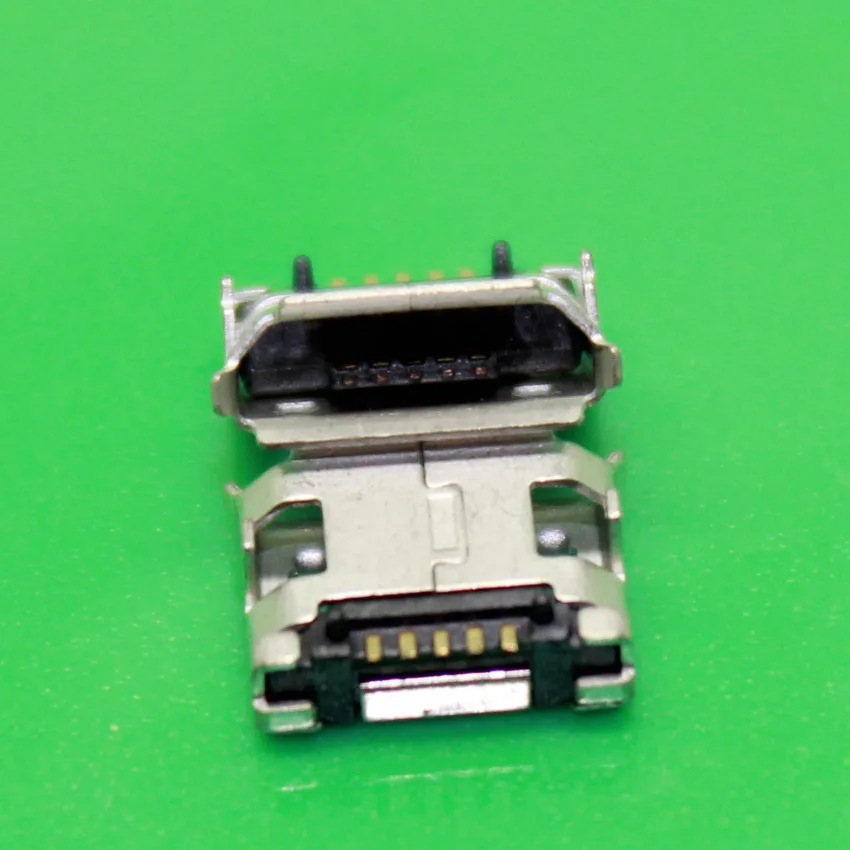 30 шт./лот разъем Micro USB Порты и разъёмы 2 ноги DIP 5 P SMD Jack 7.2 мм длинные пальцы для