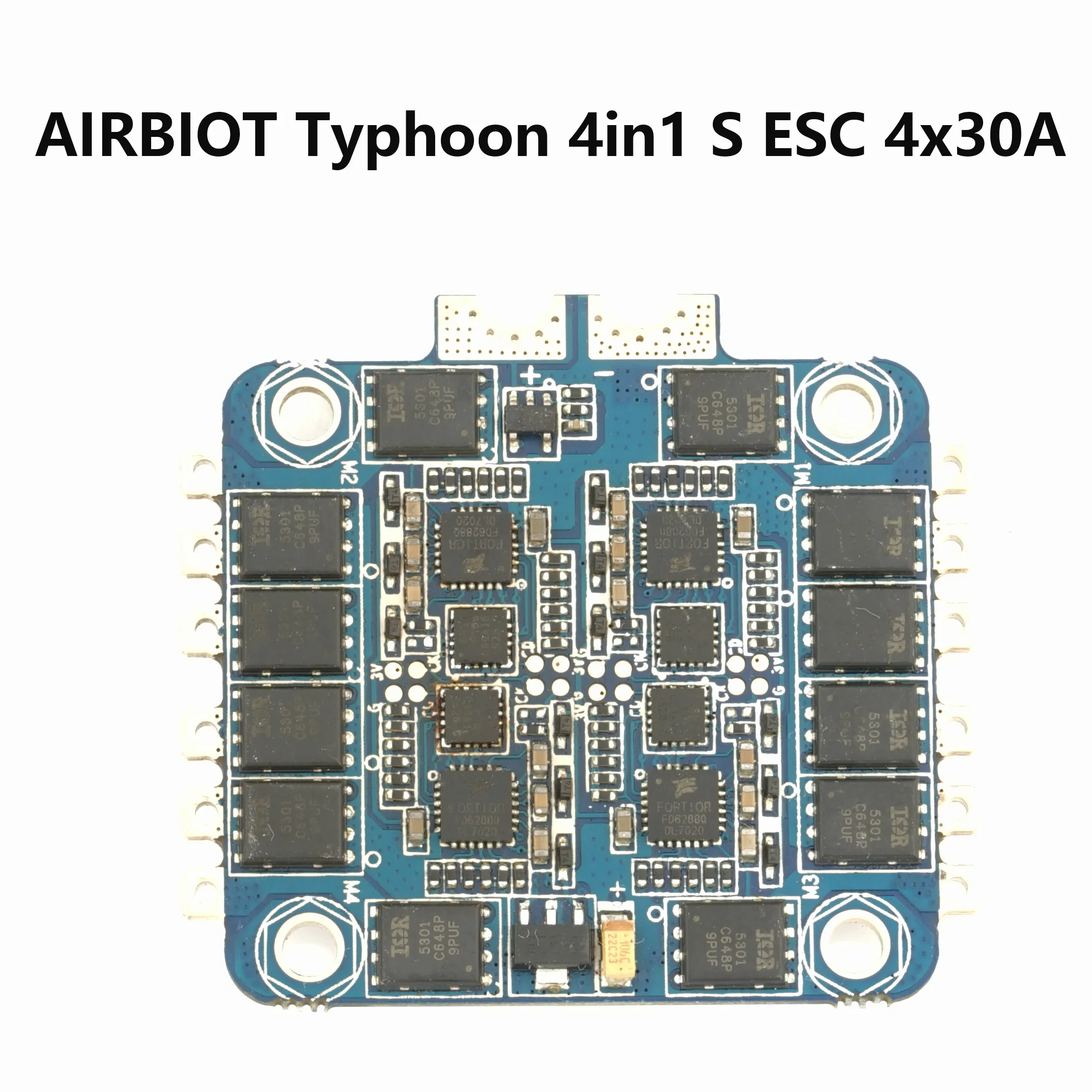 AIRBOT Новый Тайфун тока и напряжения 4в1 S ESC 4x30A BLHELI_S fimrware поддерживает Oneshot/Multishot/Dshot