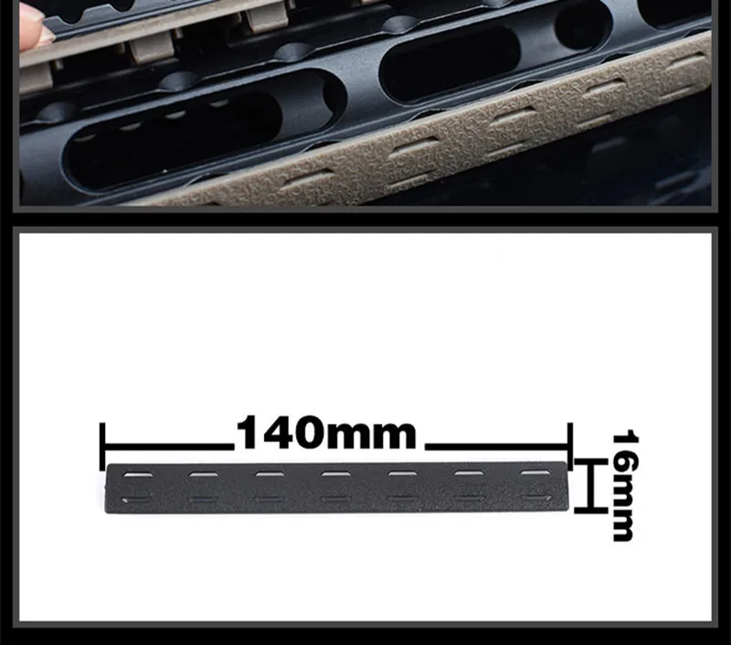 5 шт./компл. Тактический BCM EM-Lok рельсовая планка комплект тактическая Softair для ствольная накладка Пикатинни Крышка рельса