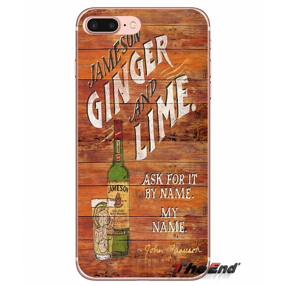 Чехол Jameson Irish Whiskey limited edition для Samsung Galaxy S3 S4 S5 MINI S6 S7 edge S8 Plus Note 2 3 4 5 Grand Core Prime|case for