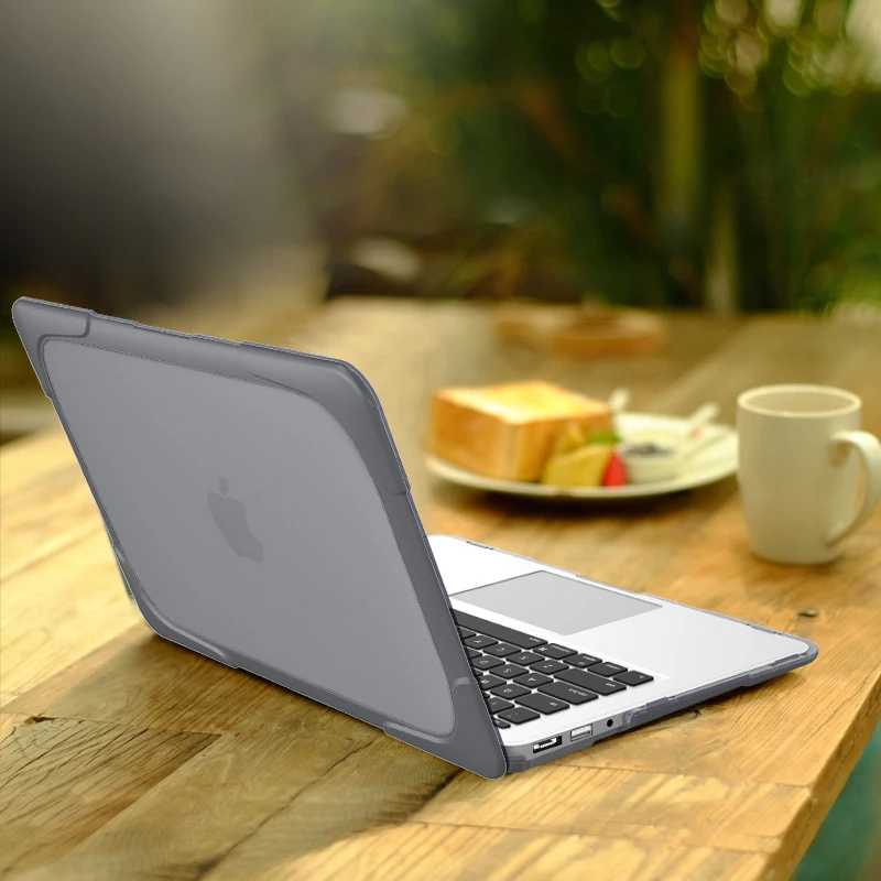 Ударопрочный внешний чехол для Macbook Air 13 11 дюймов Retina 12 15 New Pro жесткий пластиковый