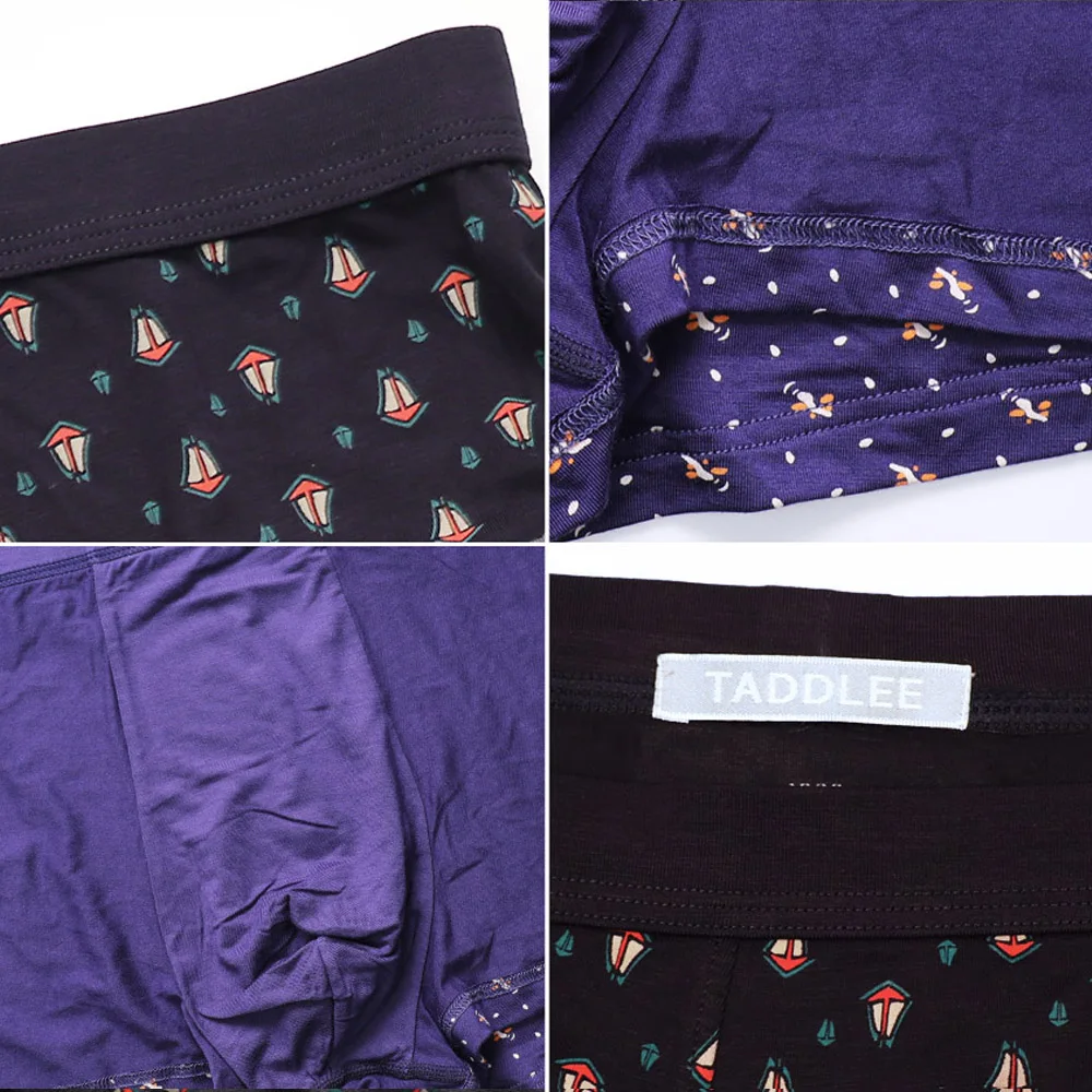 4 шт./комплект мужские трусы боксёры из модала|underwear boxer briefs|underwear men boxerboxer style |