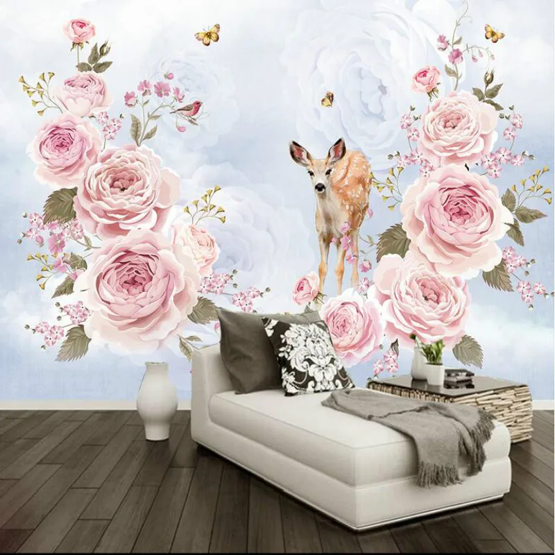 Домашние приспособления декоративная роспись настенная бумага для стен 3d