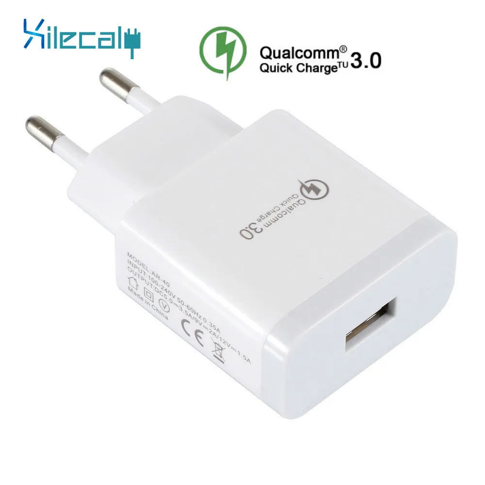 5V 3.5A QC 3 0 универсальное USB зарядное устройство для iPhone X Тип C Android ЕС США Plug быстрая
