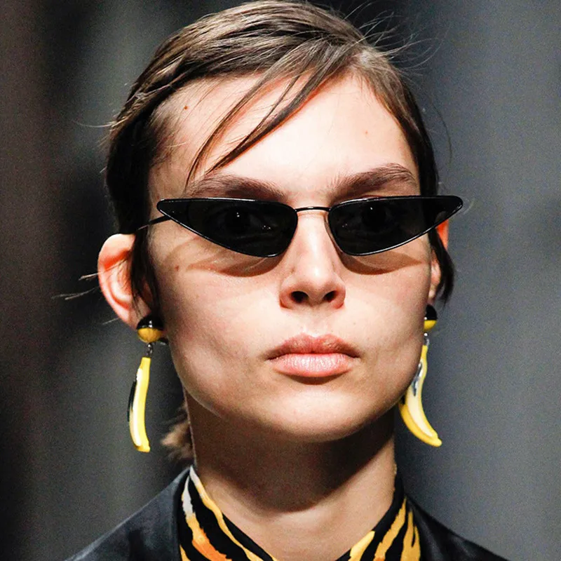 Солнцезащитные очки кошачий глаз женские винтажные классические брендовые