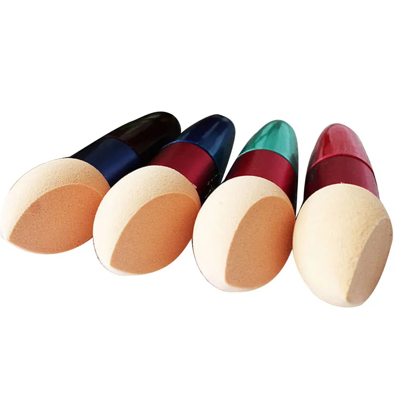 Мини Милая Косметическая пуховка в форме капли воды для макияжа растушевки