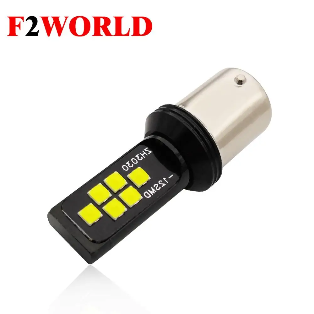 Автомобильный canbus без ошибок светодиодный свет 3030 12smd высокий яркий 1156 1157 T20 7443