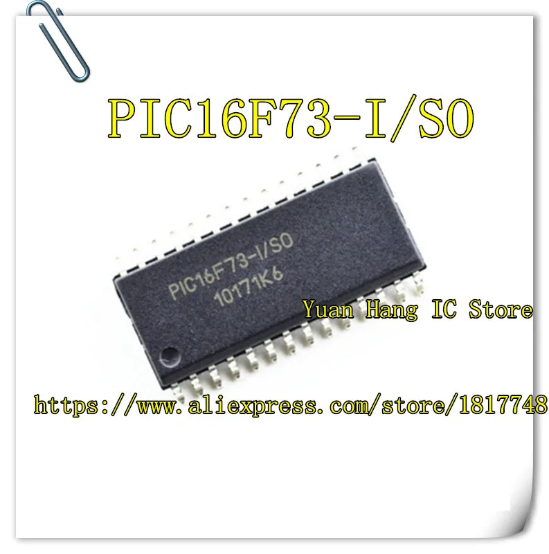 

Free Shipping 10PCS PIC16F73-I/SO 16F73-I/SO PIC16F73 SOP-28 New original