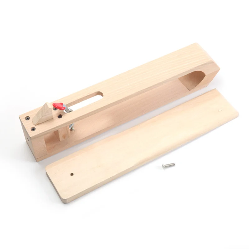 Practical Beech Leather Retaining Clip Adjustable Crafts Stitching Lacing Clamp Sewing Tools Wood DIY Handmade Tool | Дом и сад