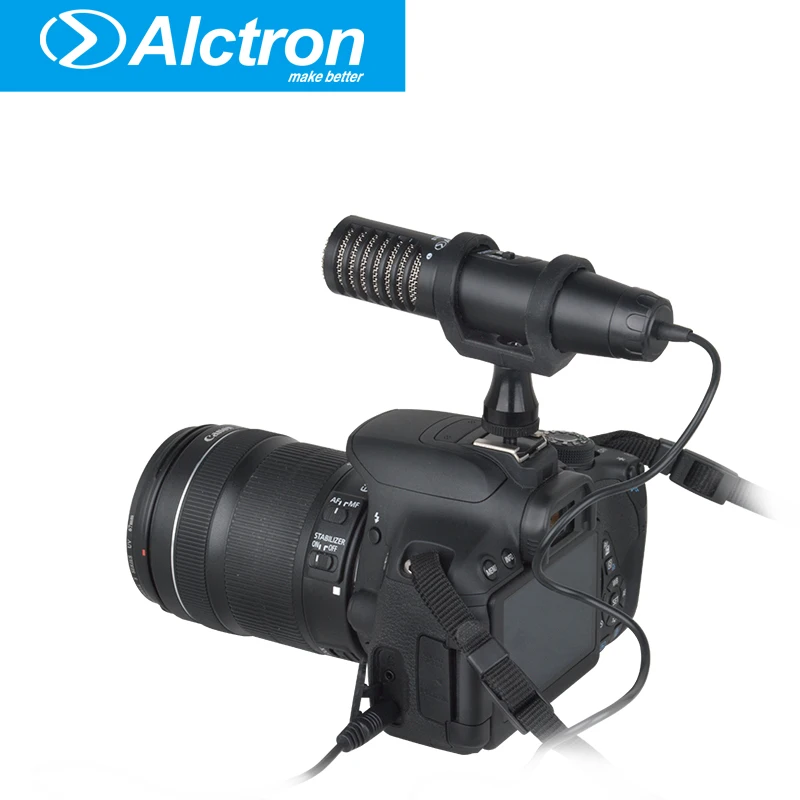 Alctron S507 профессиональный видео и граничный микрофон используемый в цифровой dslr