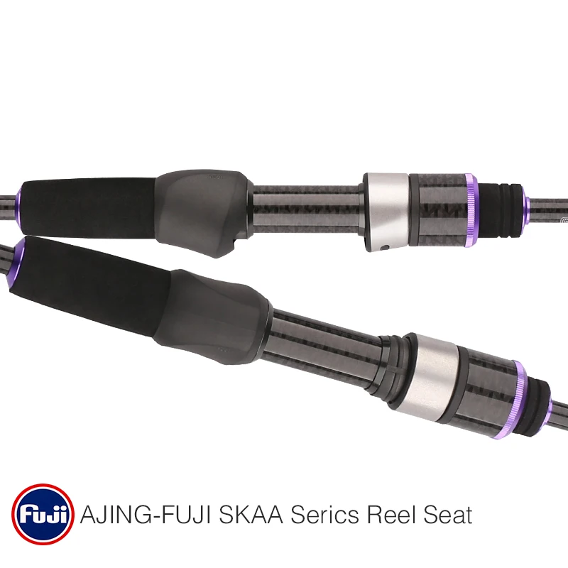 Удочка TSURINOYA AJING новая ELF 1 83 m UL F 2 Section Rod Rockfish FUJI Guide кольца аксессуары вес 70 г