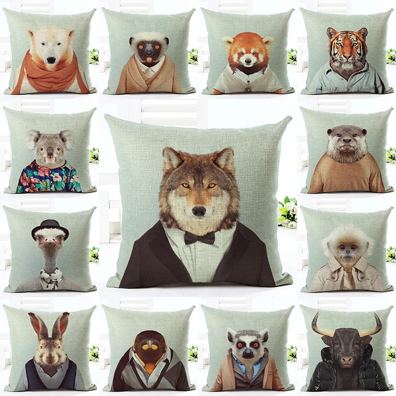 2017 Горячая Распродажа одежда животные домашняя декоративная подушка для дивана