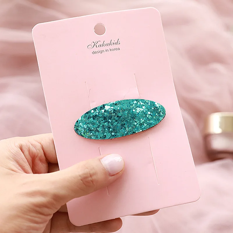 4pc/set Children Sequin Hair Clip Headdress Cute Baby Girls Hair Accessories Shiny Hairgrips Baby Hairpins Girls