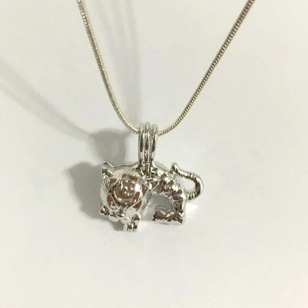 5 шт. новый дизайн клетка тигра кулон жемчуг жемчужная бусина медальон крепление