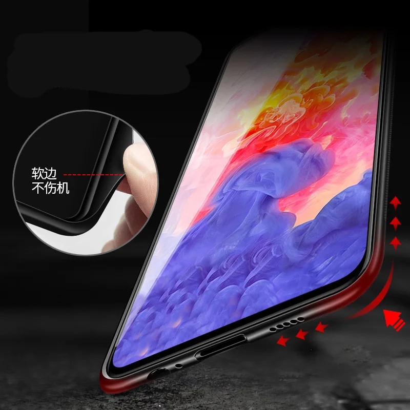 Aixuan стеклянный чехол для телефона Huawei Mate 20 Pro X P30 P20 роскошный силиконовый |