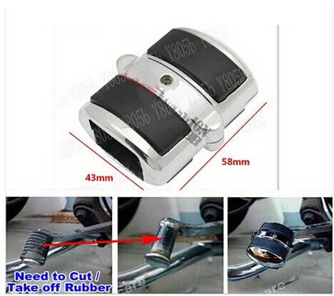 Педаль переключения передач для Honda Shadow Spirit Sabre Aero ACE Steed VLX 400 600 1100 DLX VTX1300 1800 Magna VF