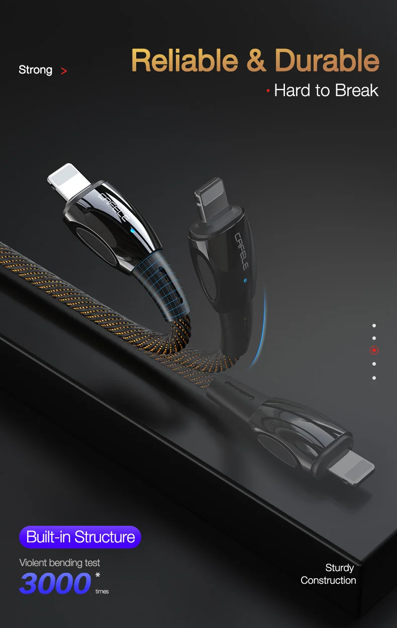 Cafele новейший QC 3,0 Магнитный Micro USB кабель для iPhone Магнитный usb type C зарядный кабель для Xiaomi huawei магнитное зарядное устройство