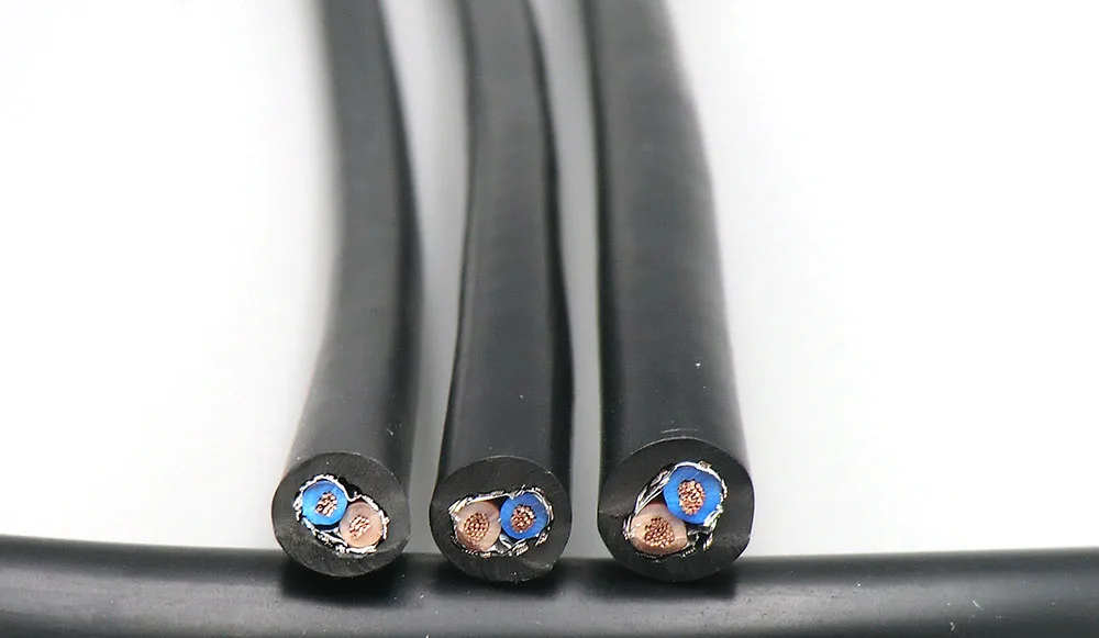 Shielded Sheathed Cable 2, 3, 4 Core 1.5mm² with Pure Oxygen Free Copper Flexible Double Shield Signal Control Wire RVVP