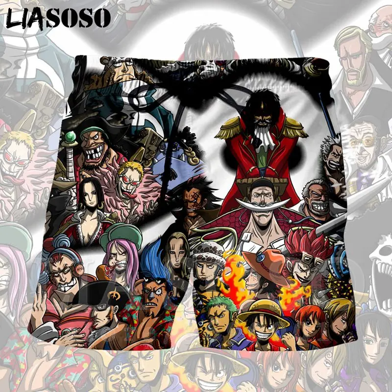 LIASOSO 3d принт в стиле японского аниме Одна деталь Луффи Трафальгар Ло из