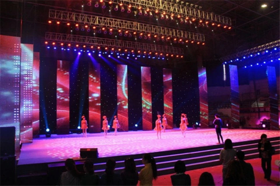 RGBW/RGBY 4x8M LED Star Curtain 360pcs SMD High-bright stage Cloth Fireproof Velour + Controller | Освещение