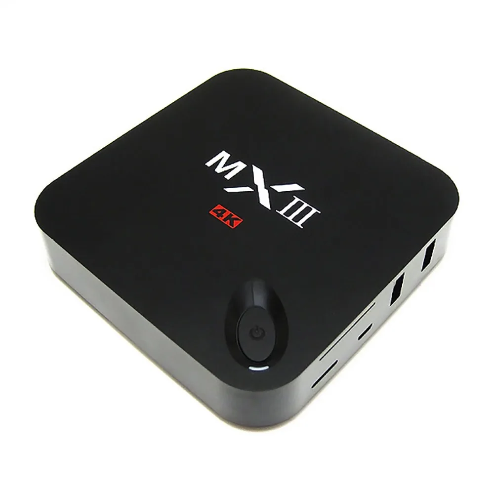 JUSHENG MXIII MX3 4K tv Box четырехъядерный процессор Amlogic S812 Cortex A9 2 ГБ/8 ГБ Android 4,4 Wifi 4K 3D Поддержка потокового медиаплеера