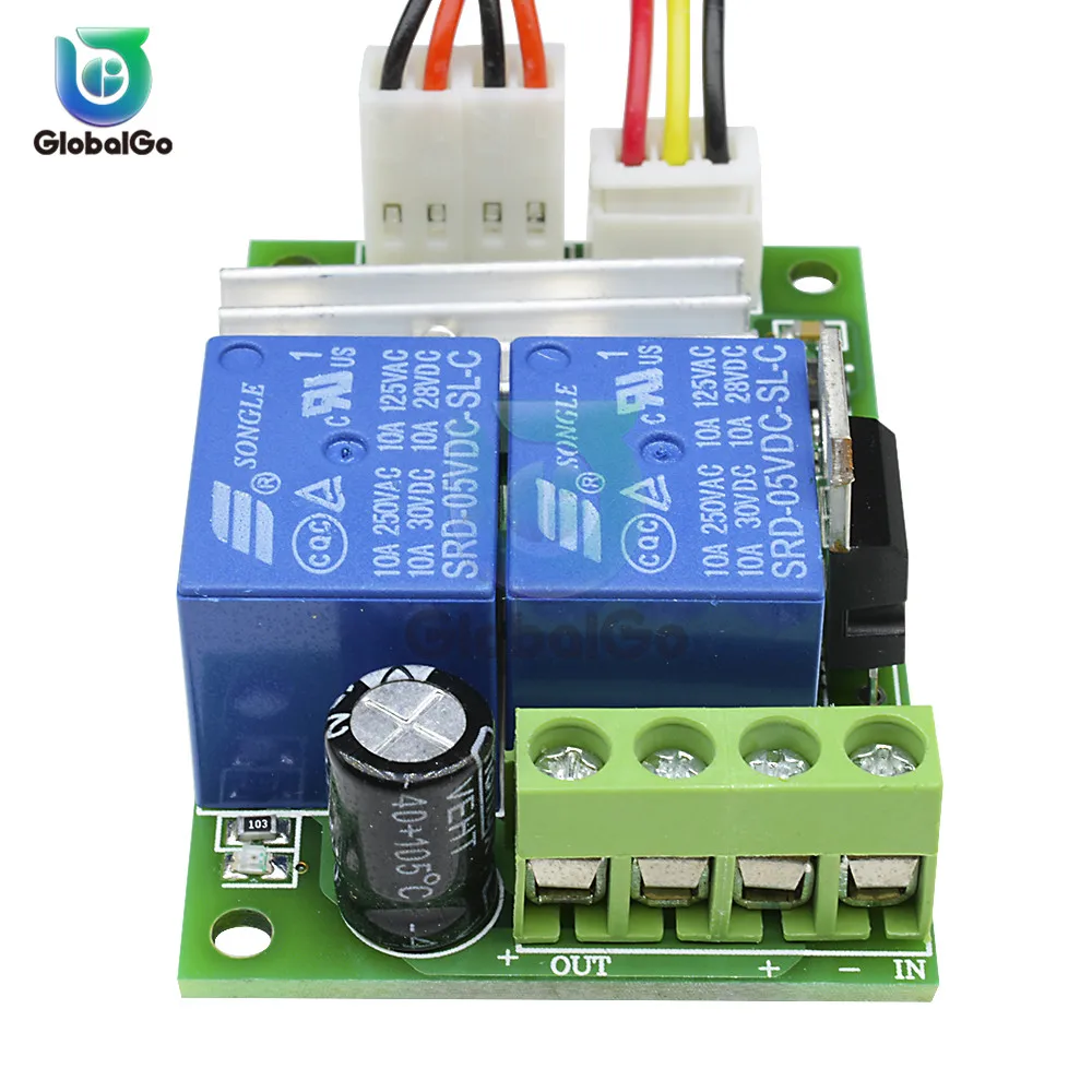 3A PWM Регулируемый Реверсивный двигатель Управление регулятор 2 канальный