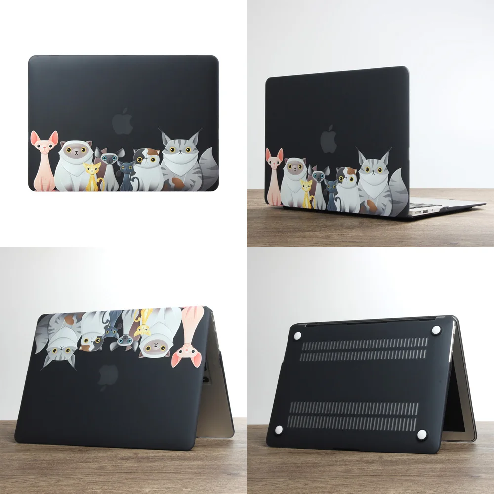 DNS B4 Чехол для ноутбука Apple MacBook Air Pro retina 11 12 13 15 mac book 13,3 дюймов с сенсорной панелью+ чехол для клавиатуры - Цвет: DNS B4