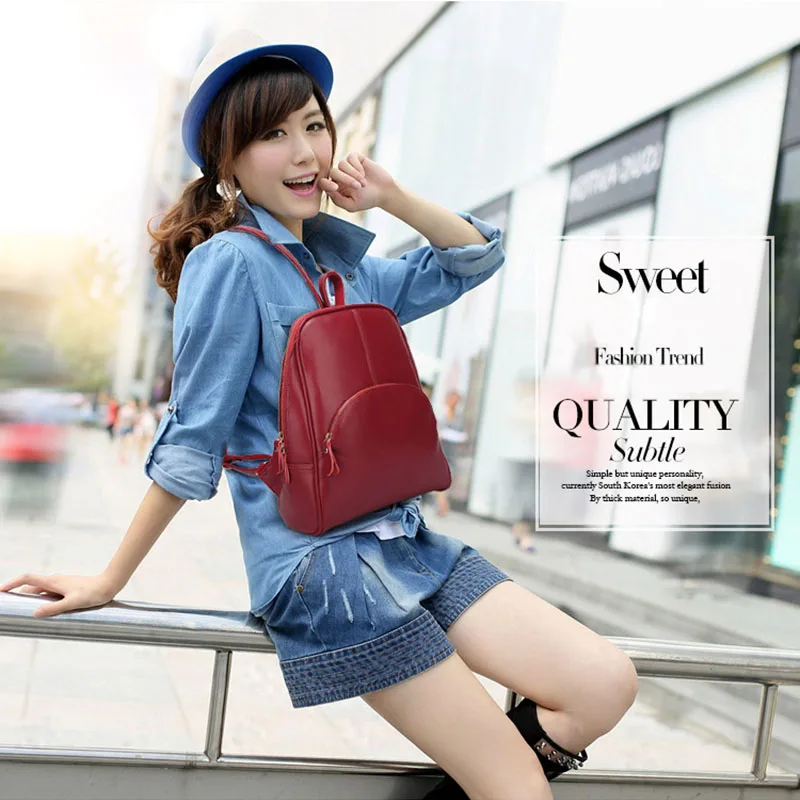 Модная обувь из искусственной кожи Рюкзаки для женщин женские сумки школы