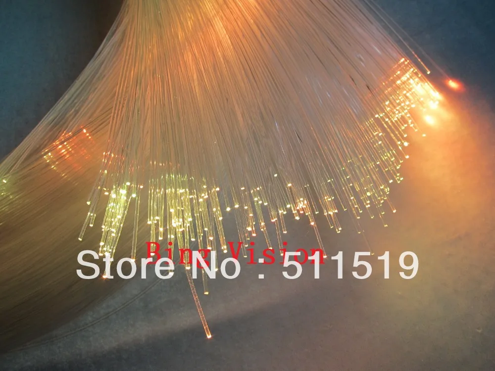 Пластиковый оптоволоконный концевой светящийся PMMA кабель для DIY светильник
