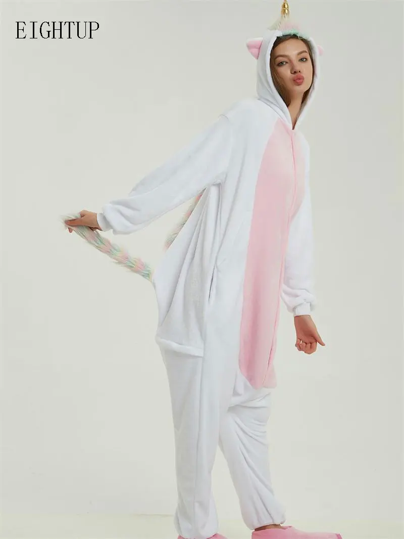 Новинка фланелевые пижамы с изображением Золотого Рога и волос Tianma Onesies костюм