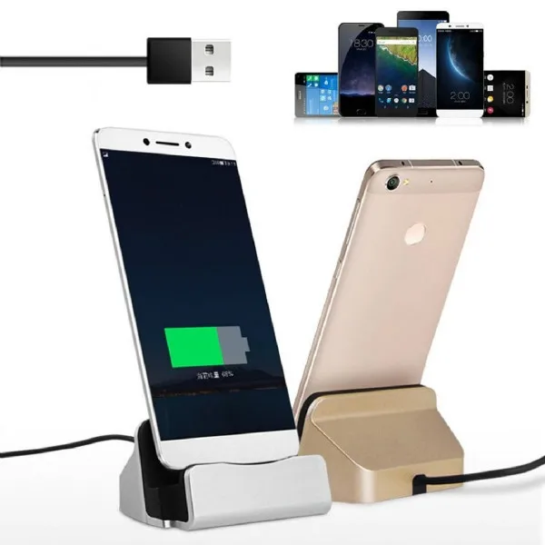 USB charger dock station desktop charging Data Sync stand bracket crandle docking for huawei p8 p9 p10 p20 lite pro honor 9 | Мобильные