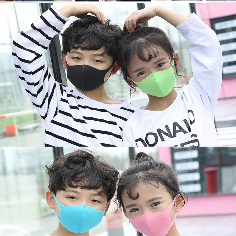 3 шт./компл. для маленьких мальчиков детская Анти Туман Маска красочные маски