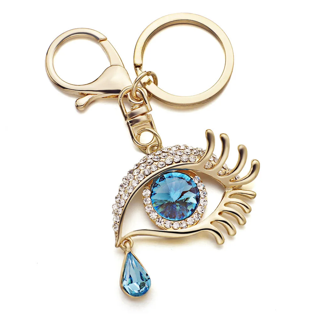 Брелки Dormon с уникальным дизайном в виде разрыва глаз держатель большими голубыми