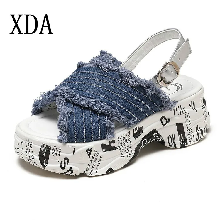 XDA тапки женские босоножки комфортная Женская обувь в римском стиле Стиль