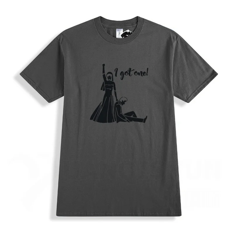 Charcoal gray 2 Я получил один свадебный жених помолвка игра футболка для влюбленных короткий рукав хлопок o-образным вырезом футболка Новинка летние футболки Забавные топы - Цвет: Charcoal gray 2