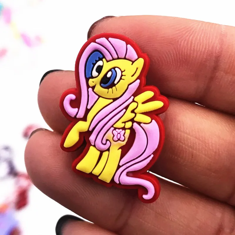 50 шт. My little Poni Horse PVC Flatback Diy аксессуары и клипсы для волос закладки центр ремесла