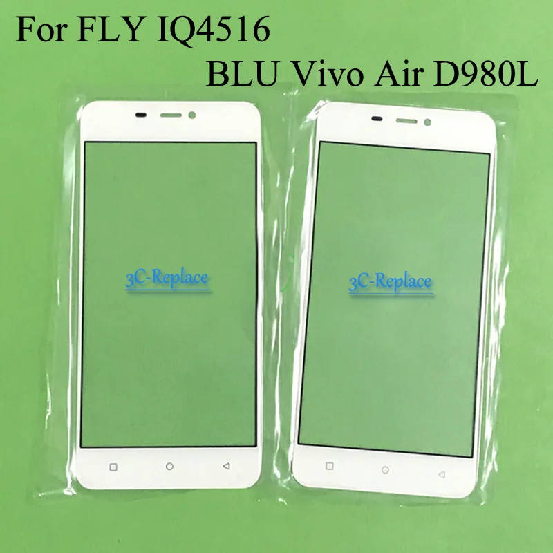 4.8inch High Quality Front Glass Outer Lens Screen For FLY IQ4516 / BLU Vivo Air D980L phone parts | Мобильные телефоны и