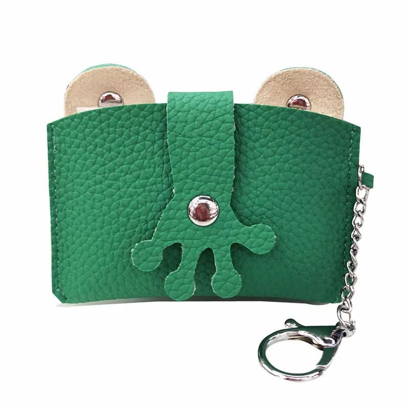 kawai card holder credit cards id cute organizer women cardholder wallet for girls animal tarjetero mujer portefeuille femme | Багаж и