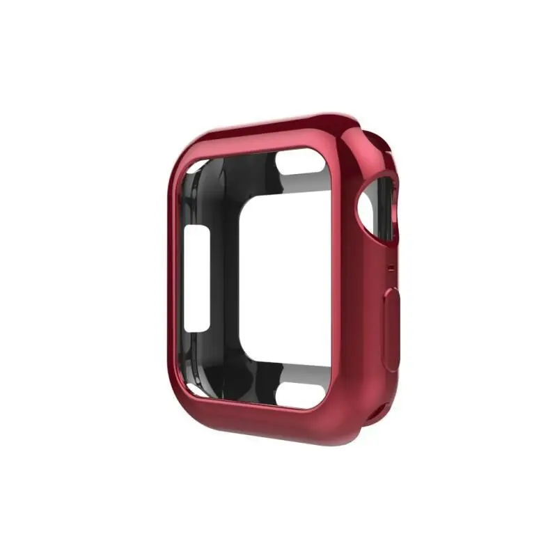 Силиконовый чехол для часов Apple watch 4 iWatch 4 band 44 мм 40 мм защитный чехол Замена ТПУ резиновый мягкий защитный чехол