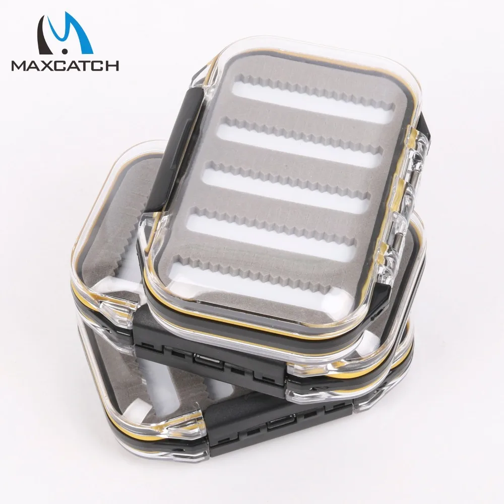 Водонепроницаемый двухсторонний бокс Maximumcatch 1 3 шт./лот для ловли нахлыстом с