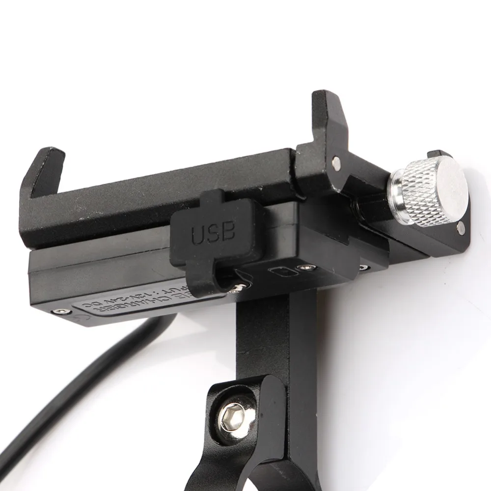 GUB USB Перезаряжаемый держатель для телефона мотоцикла Электрический велосипед