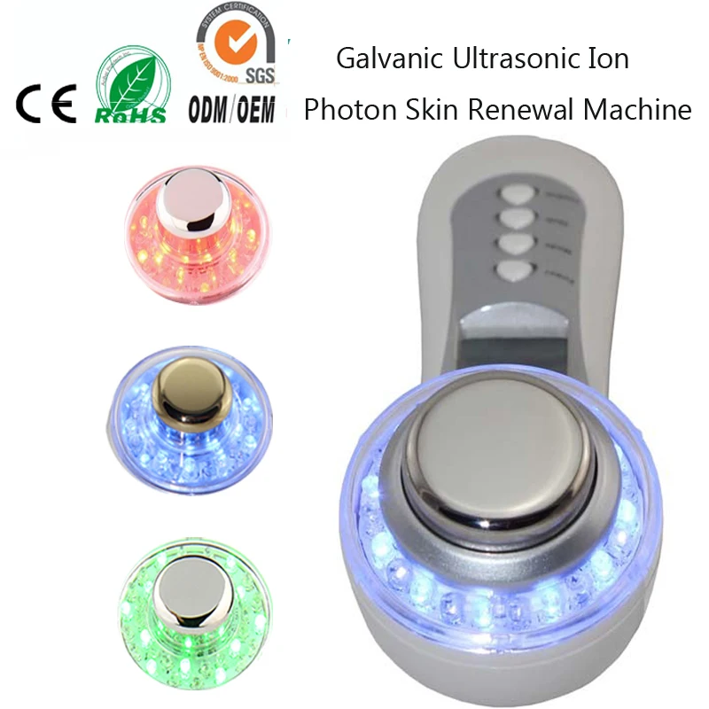 Высокочастотный гальванический ультразвуковой фотонный спа-массажер для лица |