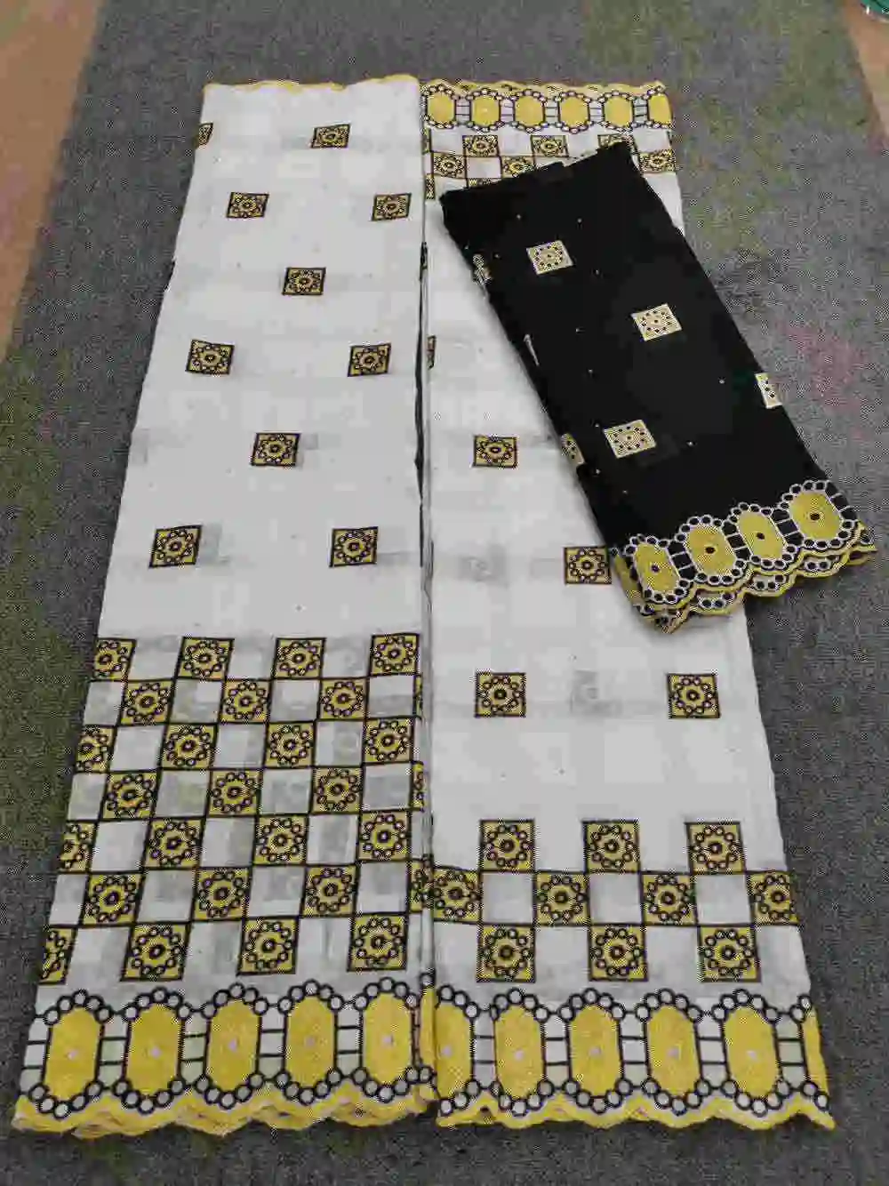 Новинка 100% хлопок Высококачественная новейшая вышивка швейцарская вуаль