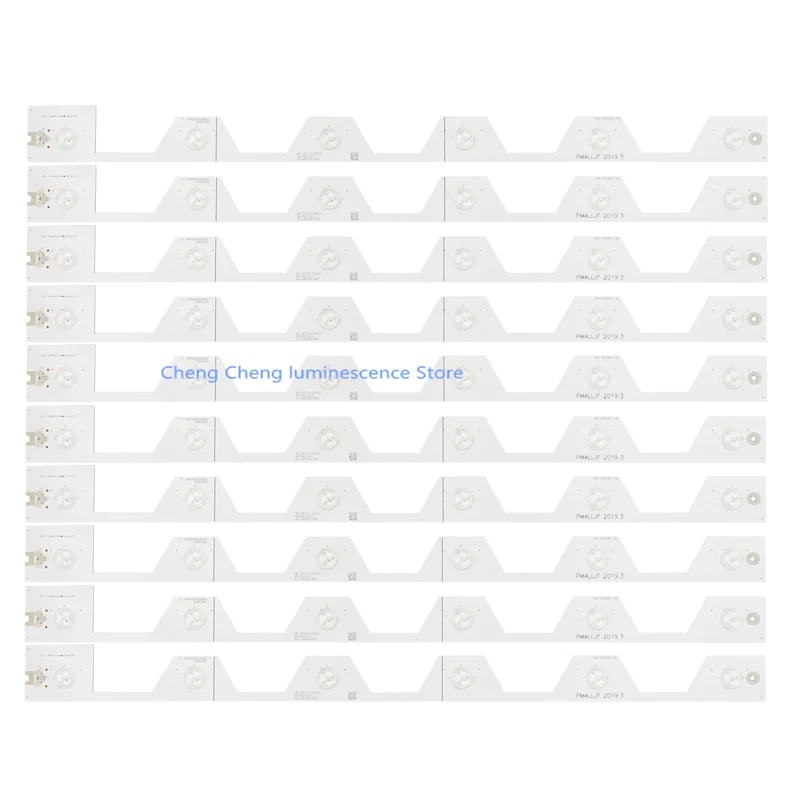 10 шт./лот для TCL D55A561U D55A558U 55U6500C 55U65EBC световая панель 4C-LB5506-HR1 55E5800 55HR330M06A1 экран LVU550NDEL
