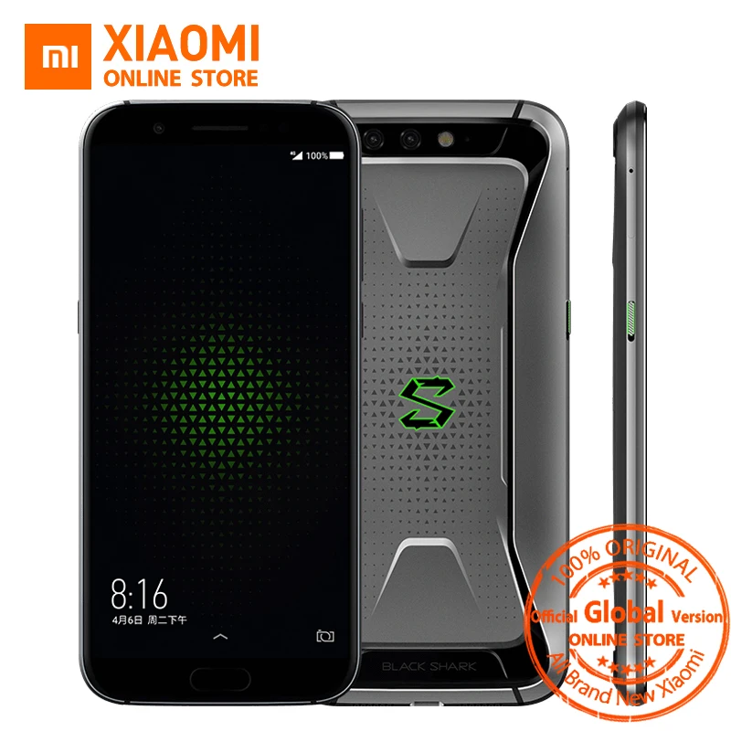 Глобальная версия Xiaomi Черная Акула игровой телефон 8 GB 128 Snapdragon 845 5 99 &quot18:9 полный